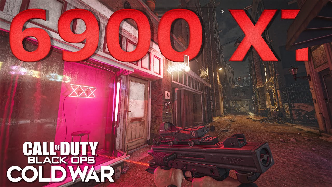 Call Of Duty Black Ops Cold War Ray Tracing 6900 XT 5950X 4K