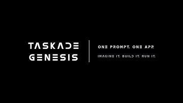 One Prompt → A Live AI App | Taskade Genesis Preview
