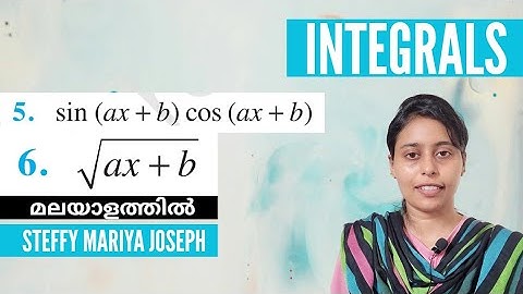 sin (ax +b) cos (ax +b) | root ax+b | Integrals class 12 maths exercise 7.2 question 5 and 6