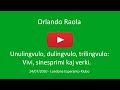 24a de julio 2020 - Prelego de Orlando Raola