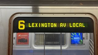 R142A 6 train: Brooklyn Bridge-City Hall to 149th Street-Grand Concourse via City Hall loop