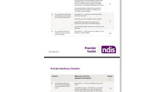 Am I ready to provide NDIS services?