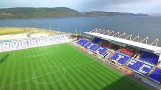 Tulloch Caledonian Stadium. ICT Aerial Video 28/10/16.