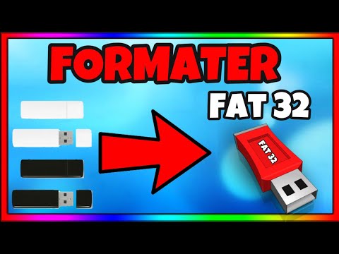 Comment formater sa clé usb en fat32 