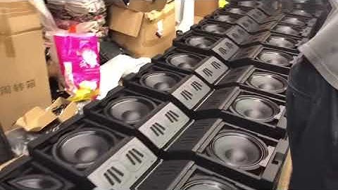 Diase pro audio v20 line arrays in production  #Linearray#ProAudio