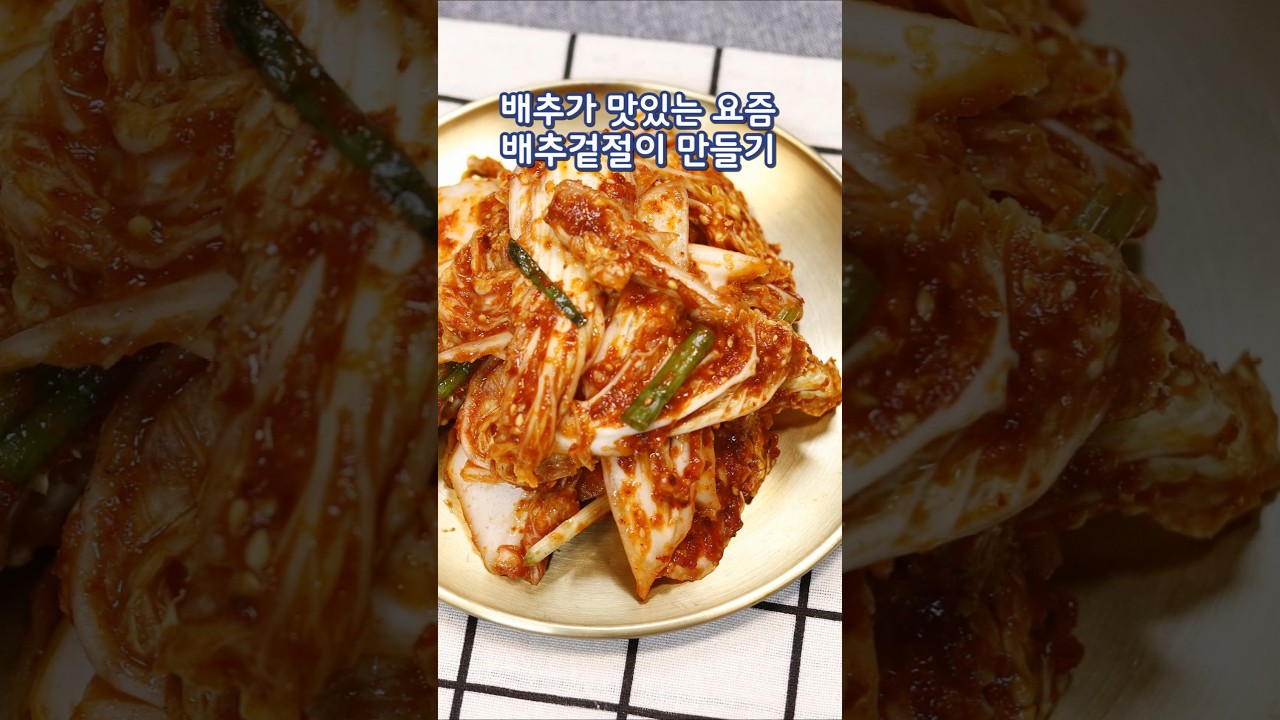 배추겉절이