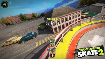 Touchgrind Skate 2: Touchgrind darkslide