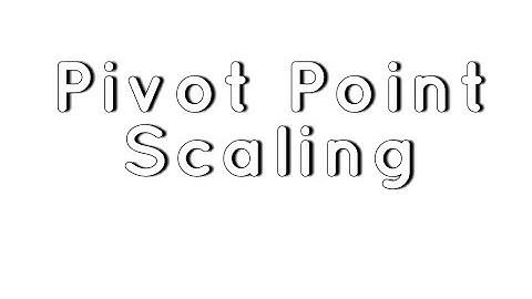 Fixed Point Scaling