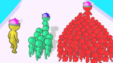 Crowd Battle 3D - MAX LEVEL Funny Gameplay