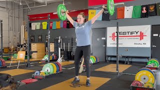 Three Landing Positions for the Snatch