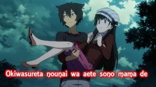 Video thumbnail of "Sankarea OP Full Lyrics - Nano.RIPE - Esoragoto﻿"