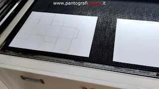 Taglio scatole personalizzate con laser co2 AMMA Pantografi