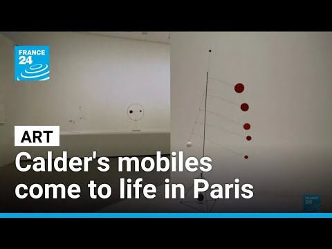 Artist Alexander Calder's mobiles come to life in a Paris exhibition • FRANCE 24 English