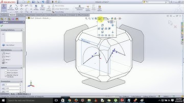 Surface Drawing in SolidWorks: Boundary surface considering 2 directions