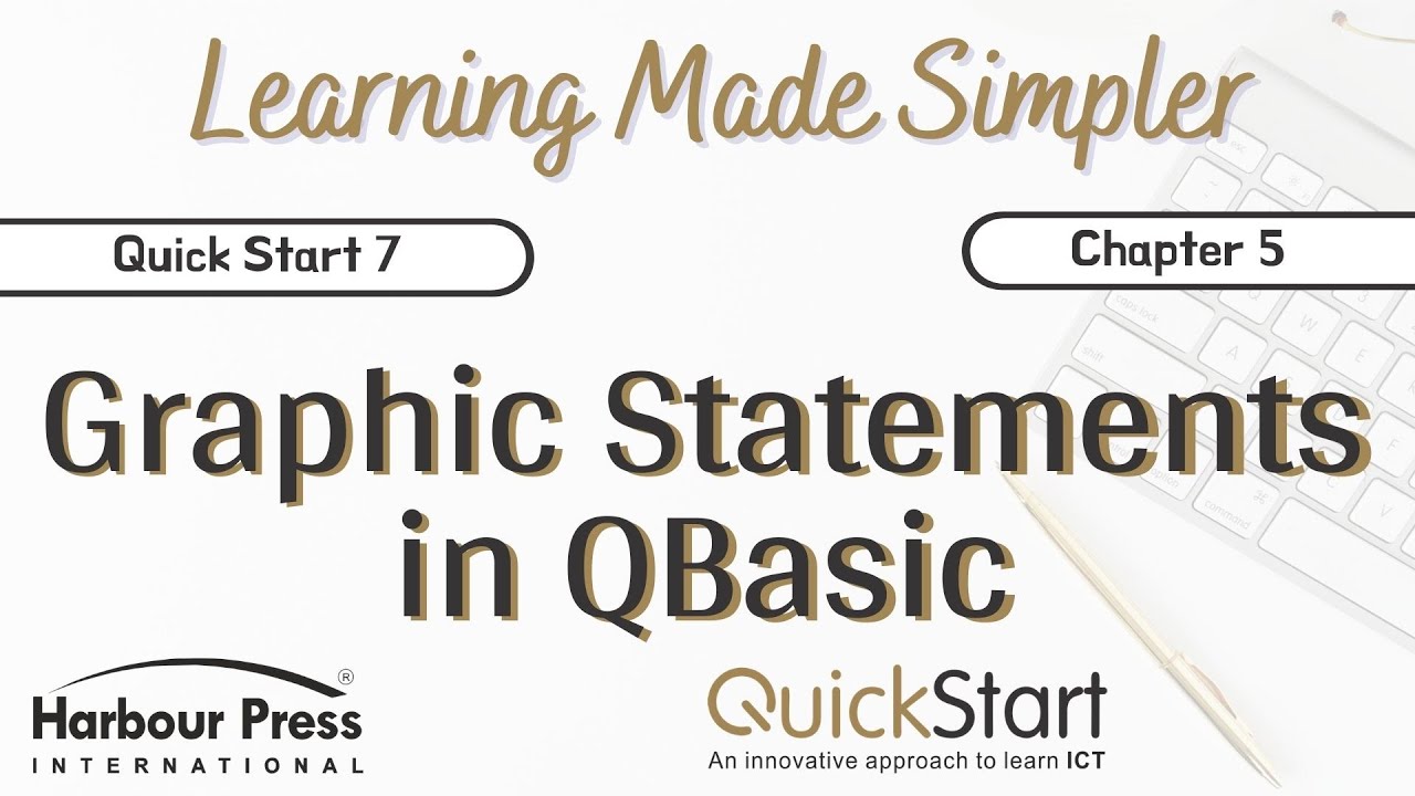 Quick Start Class 7-Chap 5 Graphic Statements in QBasic (Part 2) - YouTube