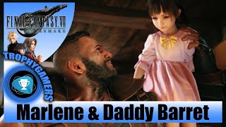 Final Fantasy 7 Remake Marlene & Daddy Barret Cutscenes