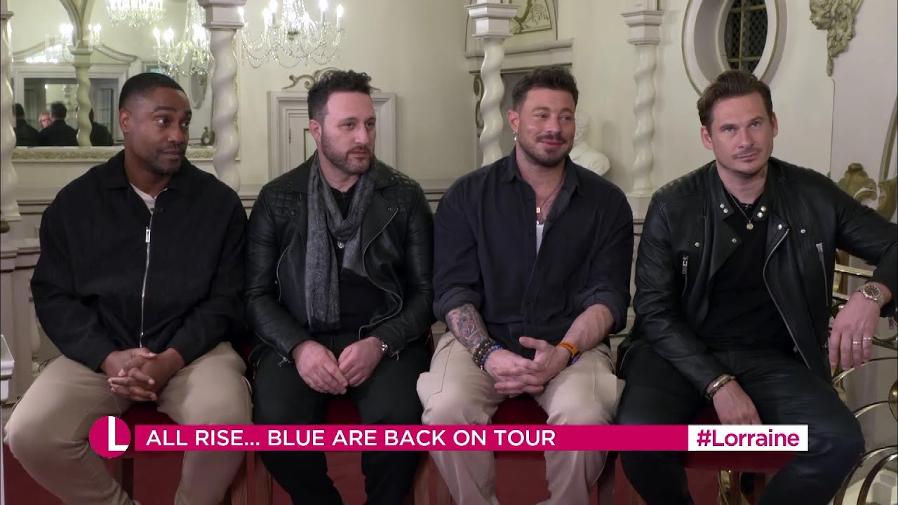 Blue (Simon Webbe, Antony Costa, Duncan James, Lee Ryan) On Lorraine [22.04.2024]