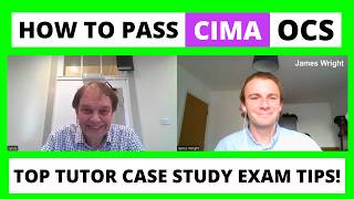How to pass CIMA OCS case study exam - Top tips from @team_astranti tutor Sandy!