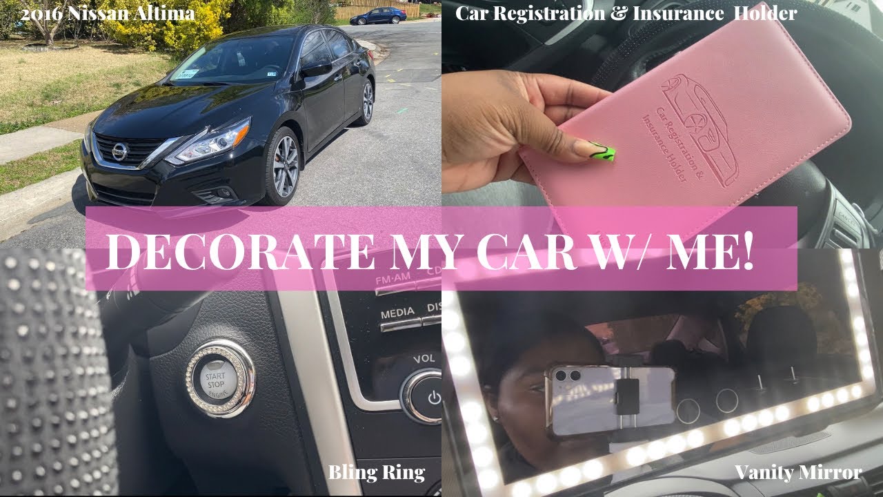 I GOT MY FIRST CAR! | MEET BLADE, AMAZON CAR MUST-HAVES, DECORATE MY CAR W/ ME | 2016 NISSAN ALTIMA