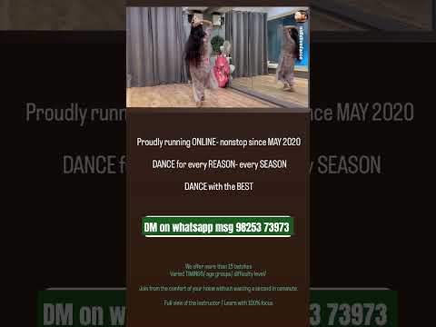 DANCE ONLINE CLASSES DANCE With Thd BEST DANCE For Every SEASON Every REASON 98253 73973