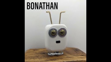 Wood Robot - Bonathan - Scraplet from Space #wood #woodworker #scrapwood #reclaimedwood