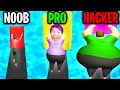 Can We Go NOOB vs PRO vs HACKER In FAT PUSHER!!? (MAX LEVEL THICC!!)