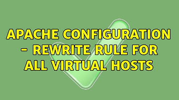 Apache configuration - rewrite rule for all virtual hosts (2 Solutions!!)