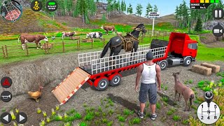 Wild Farm Animal Truck Transport 3D -Real Cargo Truck Transporter Driving -Android GamePlay screenshot 2