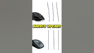 Mouse barato vs Mouse Gamer con sensor de gama alta #logitech #pcgaming #mouse