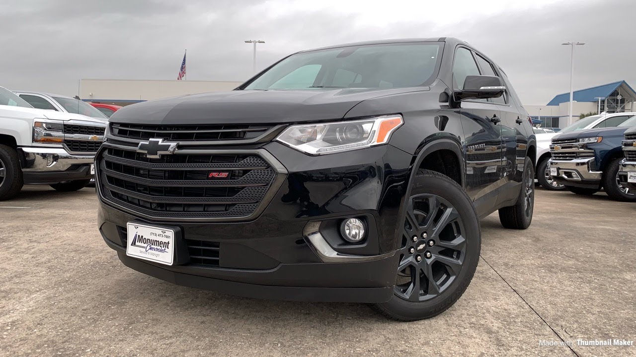 2019 Chevrolet Traverse RS (2.0L Turbo) Review YouTube