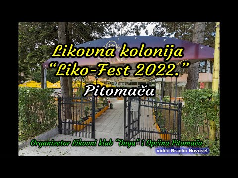 Likovna kolonija "Liko-Fest 2022." Pitomača