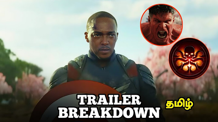 Captain America Brave New World Tamil Trailer 2 Breakdown (தமிழ்) | Show Talks