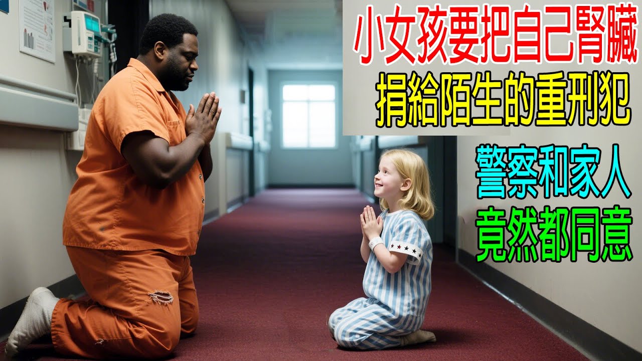小女孩把自己腎臟，捐給陌生的重刑犯，警察和家人竟然都同意！结局感人