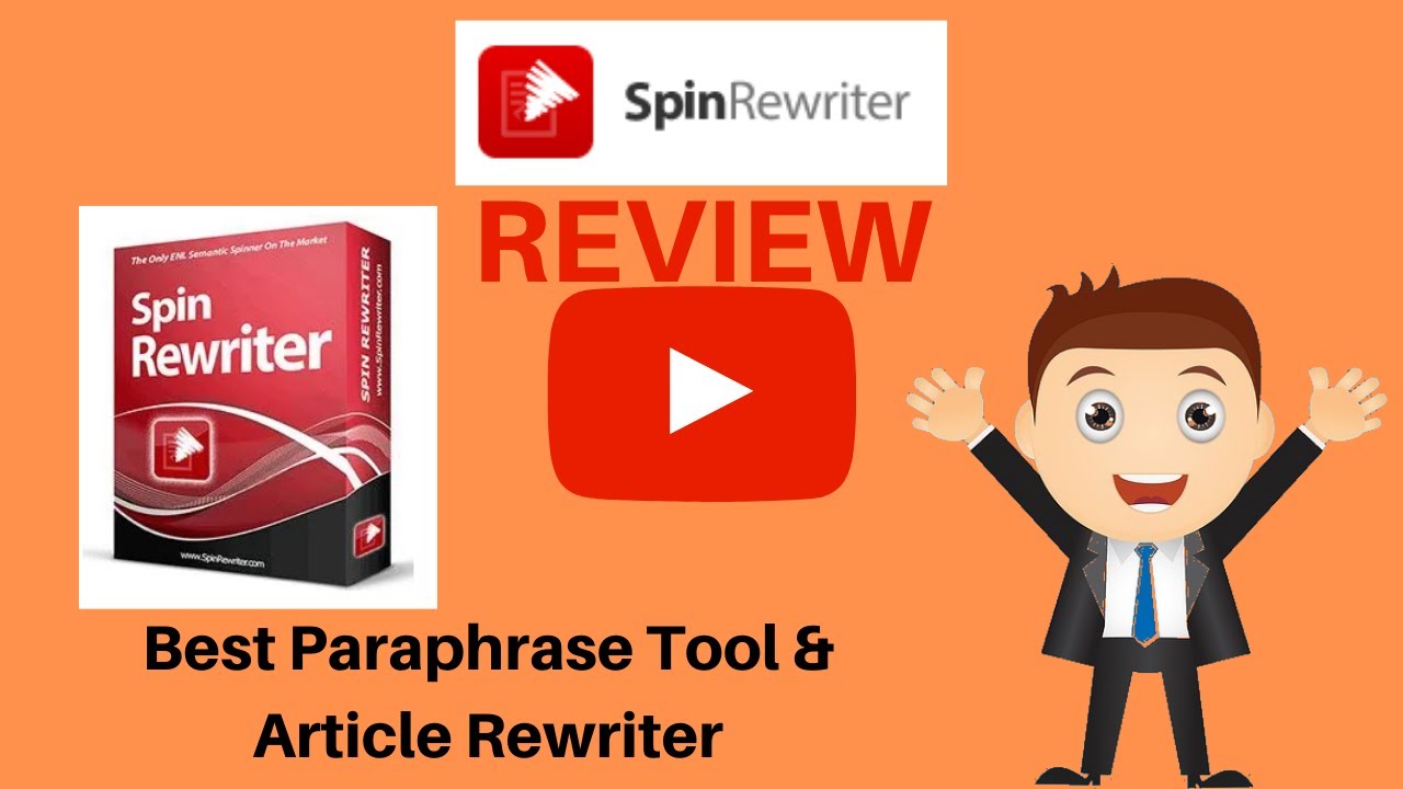 spin rewriter online paraphrasing tool