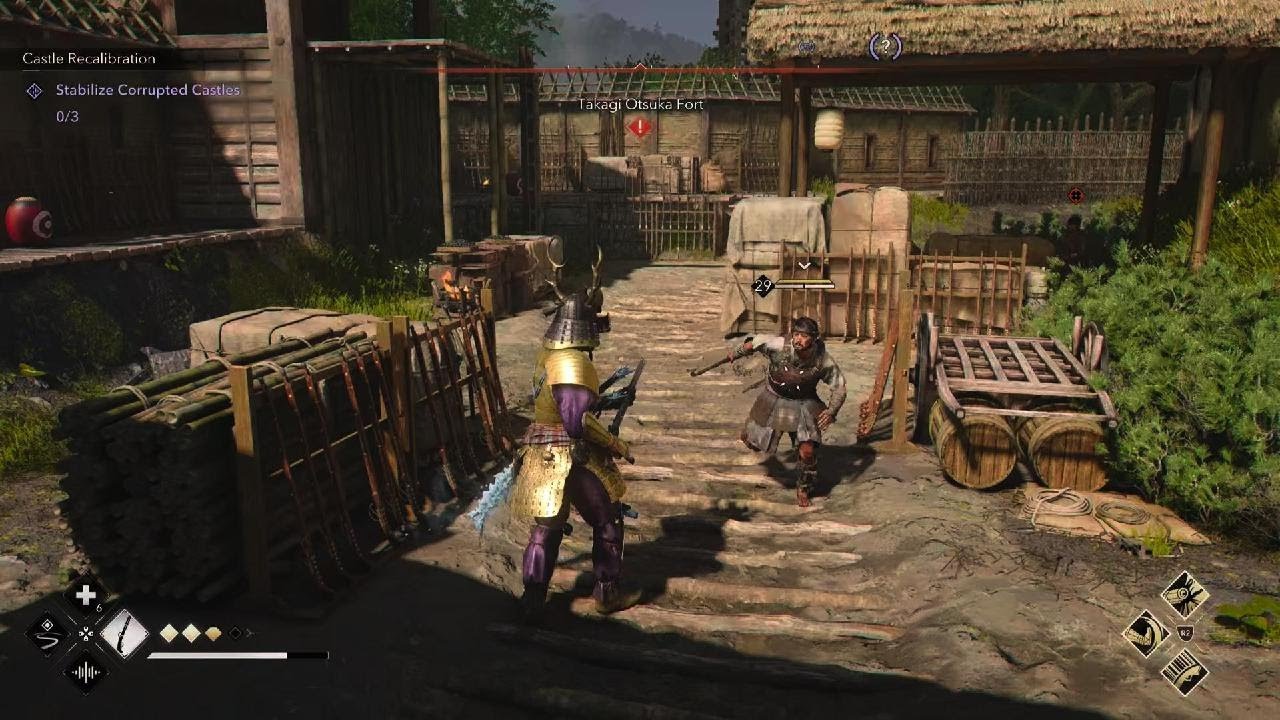 Assassin's Creed Shadows (Expert) / Stabilize Corrupted Castles - Takagi Otsuka Fort