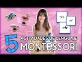 ACTIVIDADES DE LENGUAJE usando el MÉTODO MONTESSORI