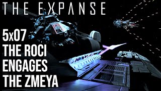 The Expanse - 5x07 | The Roci Engages The Zmeya Resimi