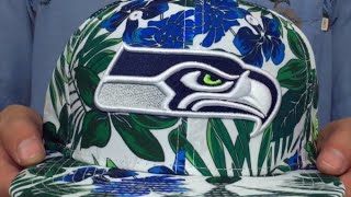 Seahawks 'TROPTRIP BLOOM SNAPBACK' Hat by New Era
