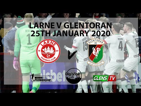 Larne Glentoran Goals And Highlights