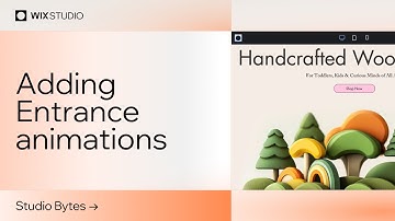 Add movement to elements with Entrance animations | Wix Studio