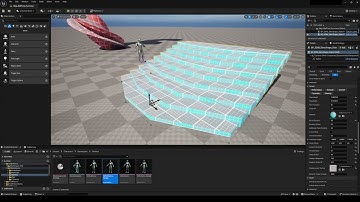 Unreal Engine 5 Advanced Geometry Script stairs