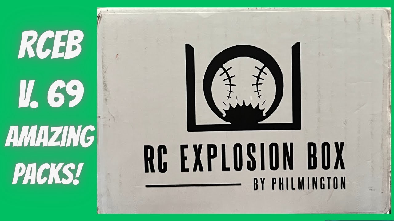 RCEB Rookie Card Explosion Box V69 Awesome Packs 2018 Topps Update ...