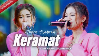 KERAMAT - ALMERA SABRINA ft. NIRWANA COMEBACK | LIVE MUSIC