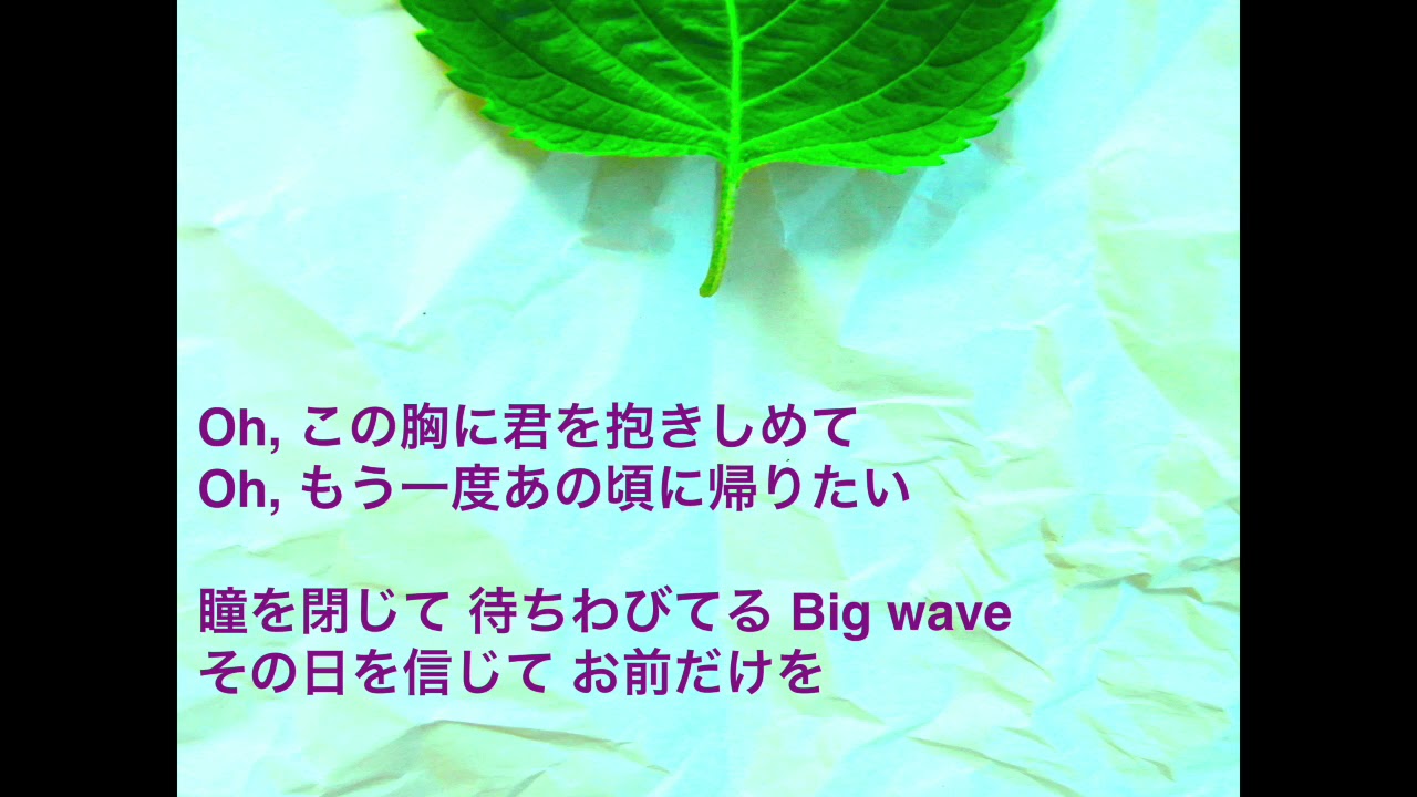 サザンオールスターズ:忘れられたBIG WAVE(Cover) - YouTube
