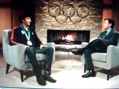 Bob Costas Interviews Evan Lysacek at the 2010 Oly...