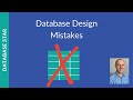 7 database design mistakes to avoid with solutions