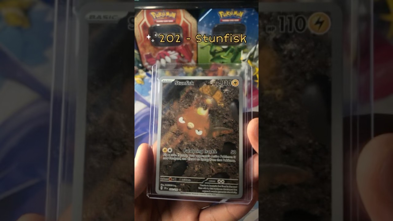 Stunfisk From Surging Sparks ⚡️ | Cards From Our Collection