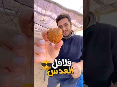 عملنا العدس فلافل في غزة غزة اكسبلور السعودية سوريا مصر