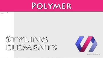 Styling Polymer 1.0 elements