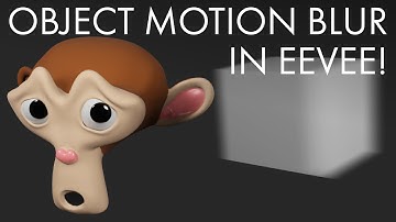 How to do object motion blur with Eevee in Blender 2.83
